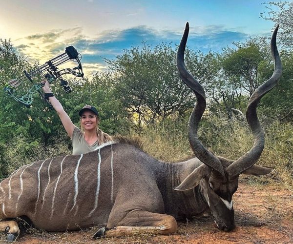 Allie Butler and Kudu Allie Butler and Kudu